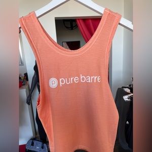 Free People Peach colored Pure Barre tank